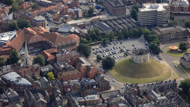 Clifford's Tower was built in the 1250s