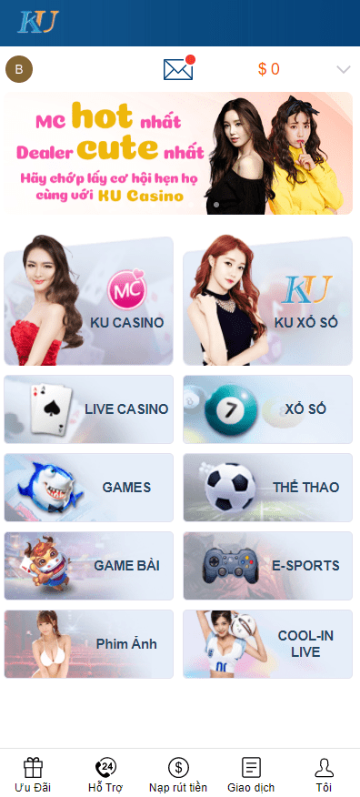 download ku casino app